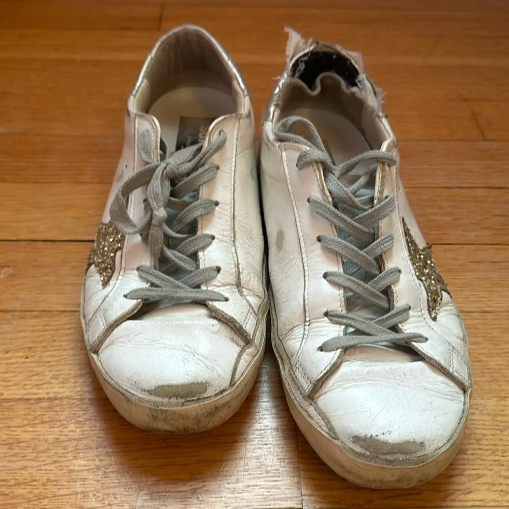 Golden goose super star classic white with gold star - Picture 6 of 6